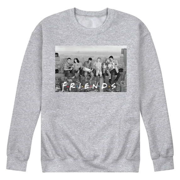 Friends - Group Photo - Men's Long Sleeve Crew Fleece Sweatshirt