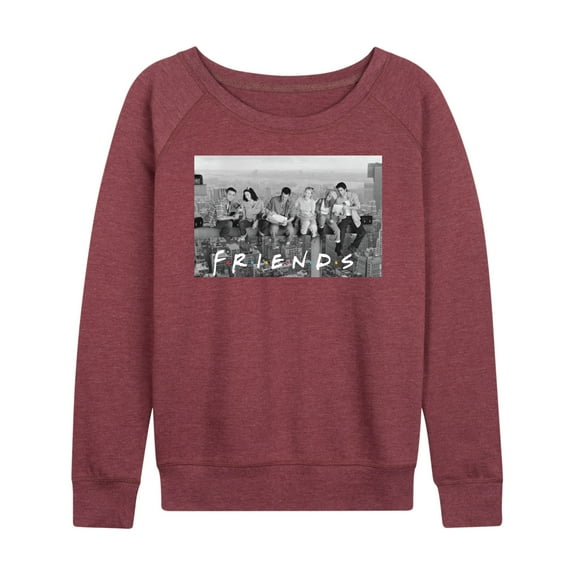 Friends - Group Photo - Women's French Terry Long Sleeve Pullover