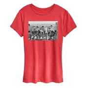 Friends - Group Photo Womens Short Sleeve Graphic T-Shirt