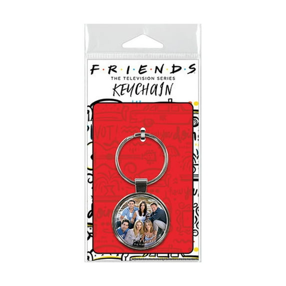 Friends Cast on Beach Keychain