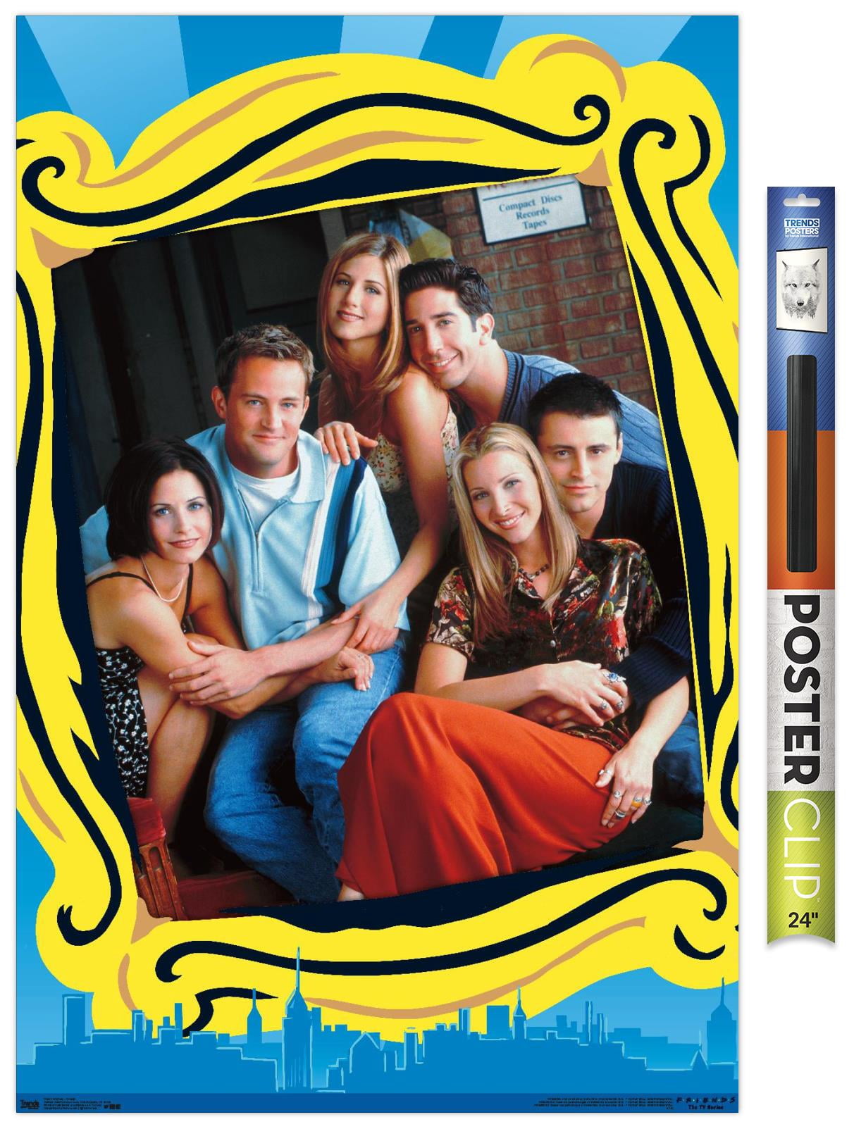 Friends - Group Wall Poster, 22.375" x 34"