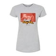 thumbnail image 1 of Friends - Happy Turkey Day - Juniors Fitted Graphic T-Shirt, 1 of 5