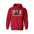 thumbnail image 1 of Friends Movie Hoodie - Funny Michael Myers Halloween Graphic Hooded Sweatshirt for Women & Men - Red, 1 of 3
