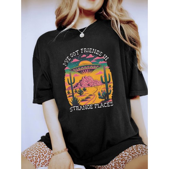 Friends In Strange Places Tee