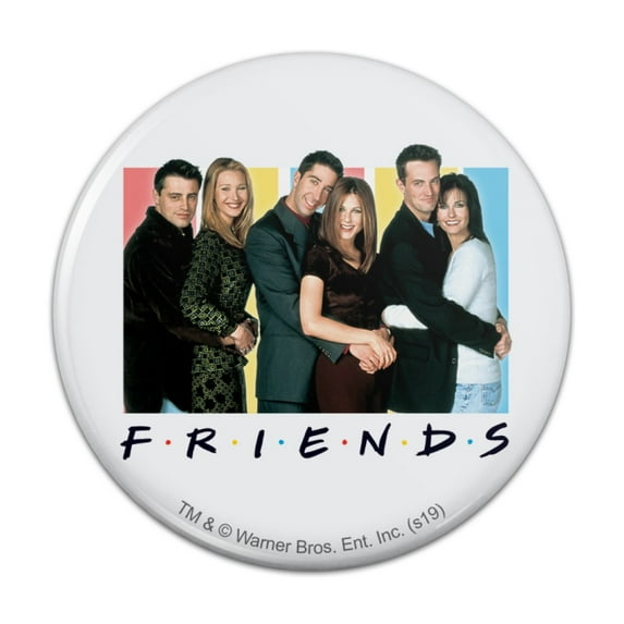 Friends It's All About Friends Kitchen Refrigerator Locker Button Magnet