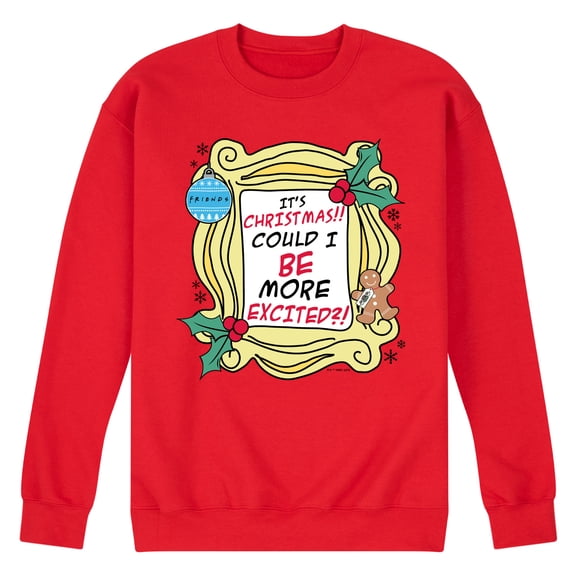 Friends - It's Christmas - Men's Crew Fleece Sweatshirt
