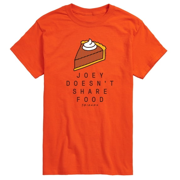 Friends - Joey Doesn't Share Food - Men's Short Sleeve Graphic T-Shirt