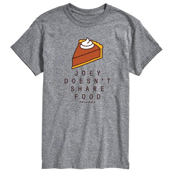 Friends - Joey Doesn't Share Food - Men's Short Sleeve Graphic T-Shirt