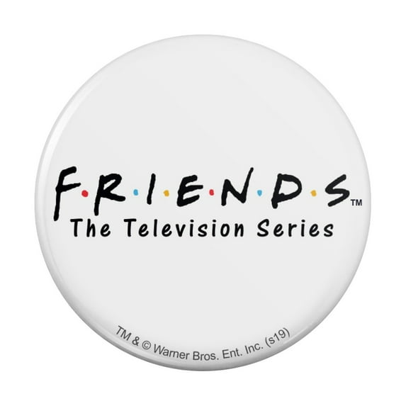 Friends Logo Pinback Button Pin