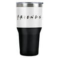 thumbnail image 1 of Friends Logo Stainless Steel Tumbler 30 oz Coffee Travel Cup, Vacuum Insulated & Double Wall with Leakproof Sliding Lid, 1 of 6