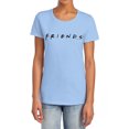 thumbnail image 1 of Friends Logo Women's T Shirt, Light Blue, 2X-Large, 1 of 6