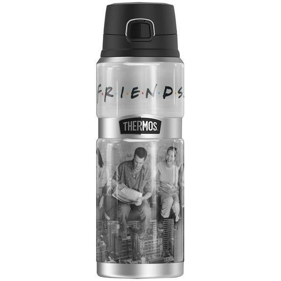 Friends Lunch Break Group Photo THERMOS STAINLESS KING Stainless Steel Drink Bottle, Vacuum insulated & Double Wall, 24oz