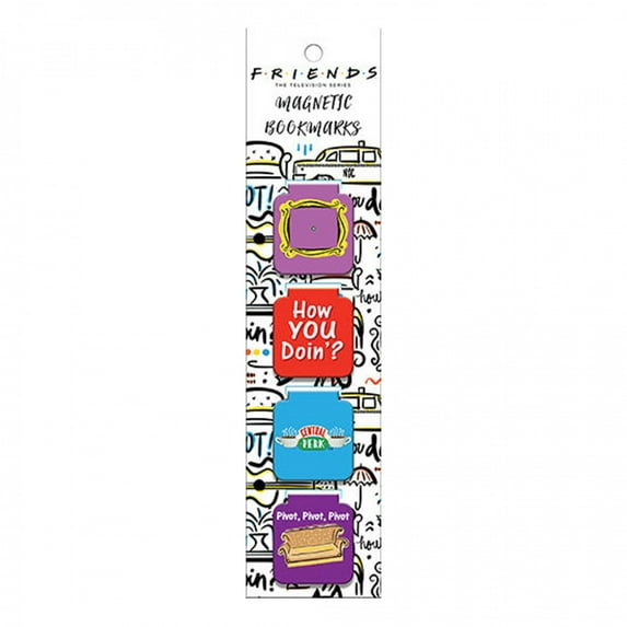 Friends Magnetic Bookmark Set