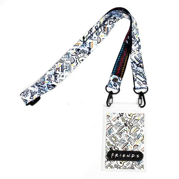 Friends Mask Lanyard Printed Mask Holder