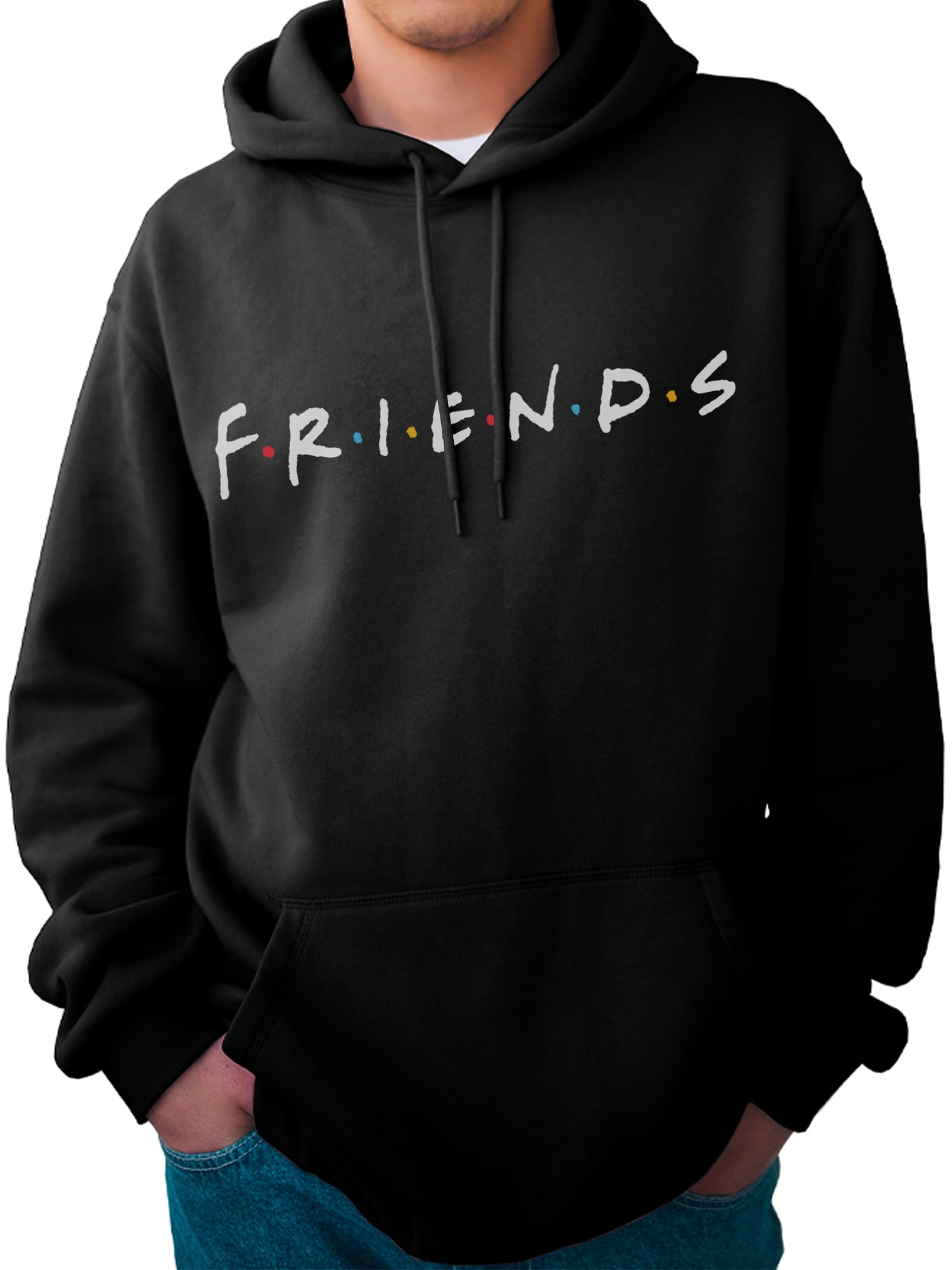 Friends Men s Big Men s Graphic Hoodie Sweatshirt Walmart