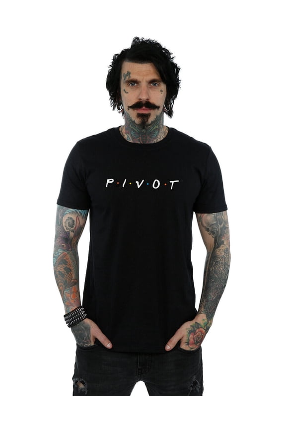 Friends Men's Pivot Logo T-Shirt