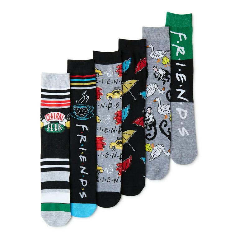 Friends Men's Socks, 6-Pack