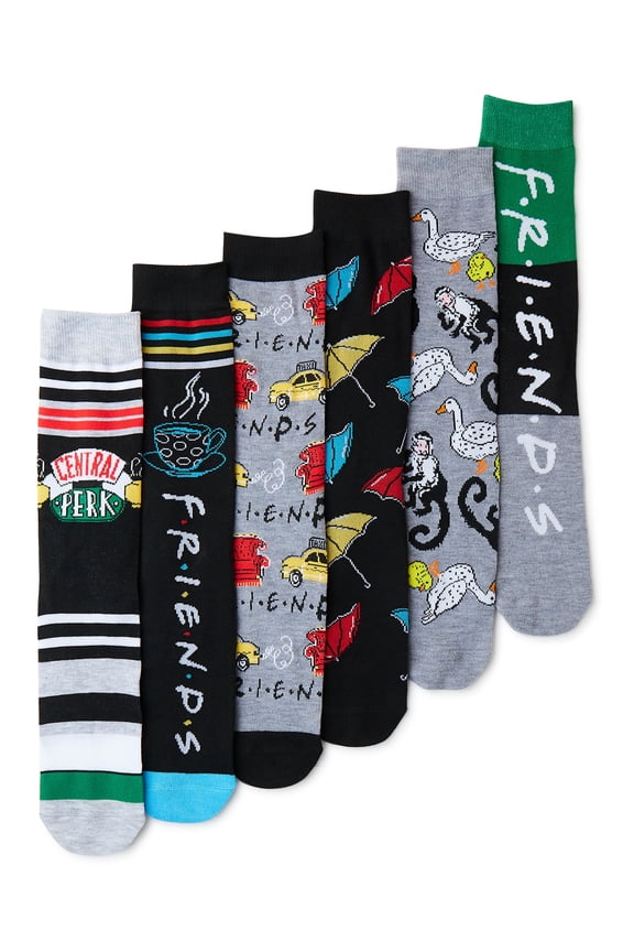 Men's Socks, 6-Pack