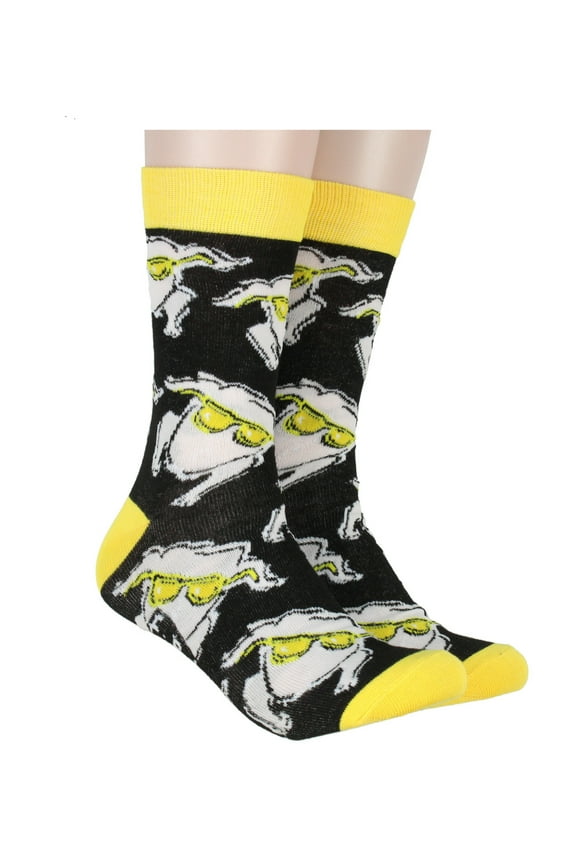 Friends Men's Turkey With Glasses All Over Print Design Crew Socks 1 Pair