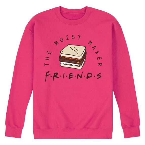 Friends - Moist Maker - Men's Crew Neck Fleece Pullover