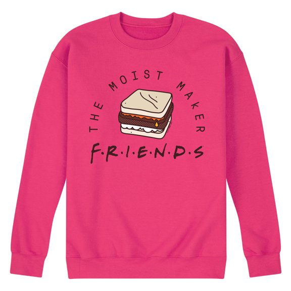 Friends - Moist Maker - Men's Crew Neck Fleece Pullover