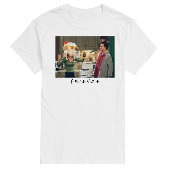 Friends - Monica Turkey Head - Men's Short Sleeve Graphic T-Shirt