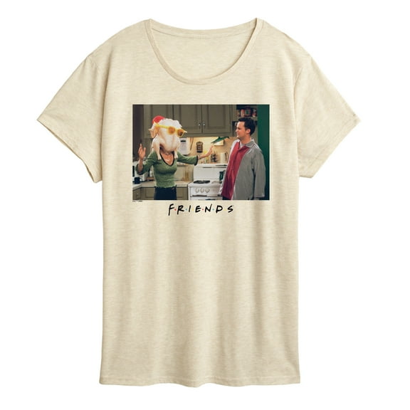 Friends - Monica Turkey Head - Women's Short Sleeve Graphic T-Shirt
