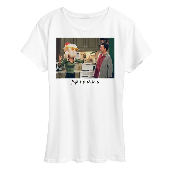 Friends - Monica Turkey Head - Women's Short Sleeve Graphic T-Shirt