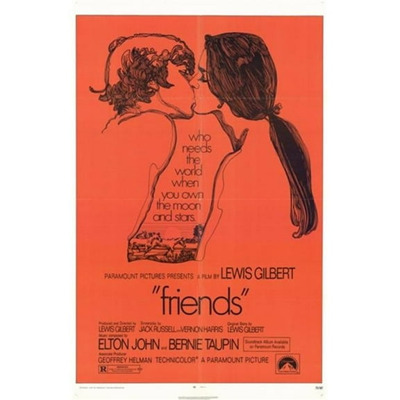 Friends Movie Poster - 11 x 17 in.