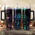 thumbnail image 1 of Friends Nightmare Christmas 40oz Tumbler, Halloween Engraved Tumbler 40oz, Trick Or Treat, Jack Skellington Tumbler, Halloween Spooky, 1 of 3