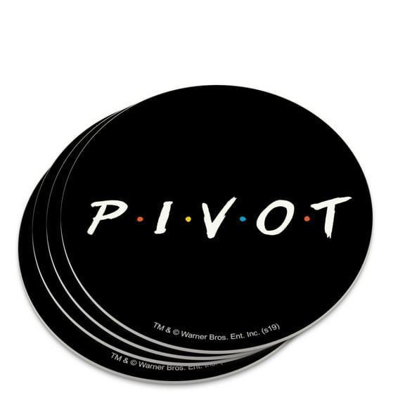 Friends PIVOT Novelty Coaster Set