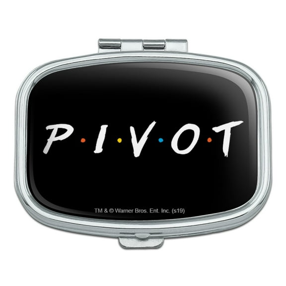 Friends PIVOT Rectangle Pill Case Trinket Gift Box