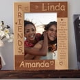 thumbnail image 1 of Friends Personalized Wooden Picture Frame 8" x 10" Brown (Vertical), 1 of 1