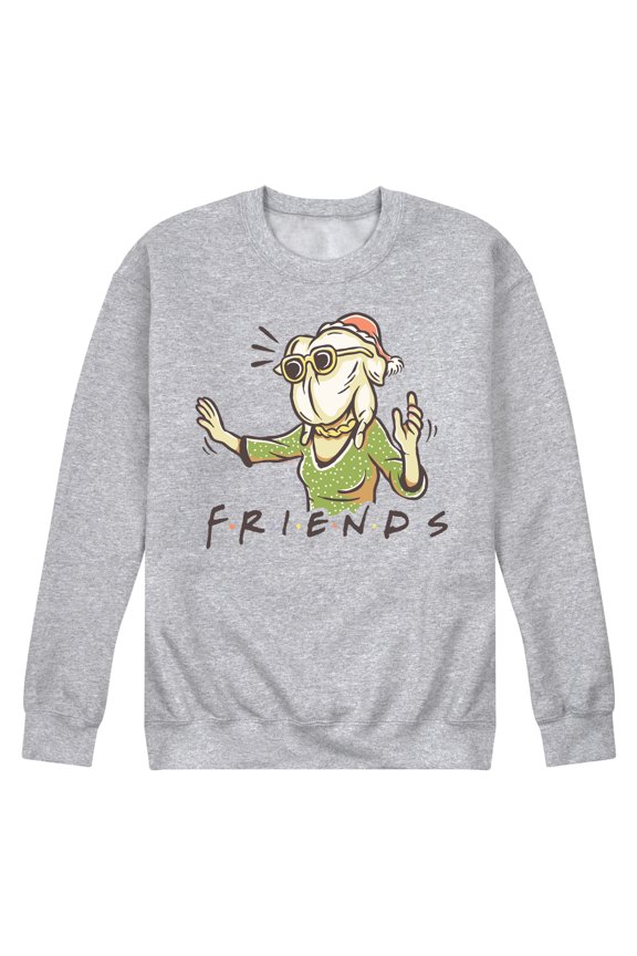 - Phoebe Logo - Men's Long Sleeve Crew Fleece Sweatshirt