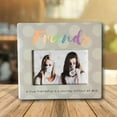thumbnail image 1 of Friends Picture Frame - 4 x 6 Inch Photo Frame with Friends Sentiment - A True Friendship is a Journey Without an End, 1 of 2