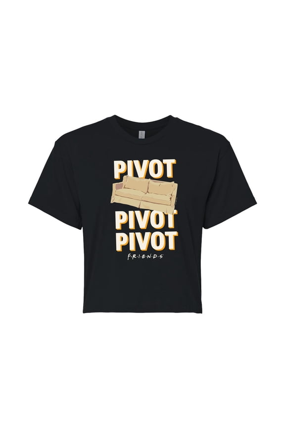 - Pivot Couch Cropped Graphic T-Shirt