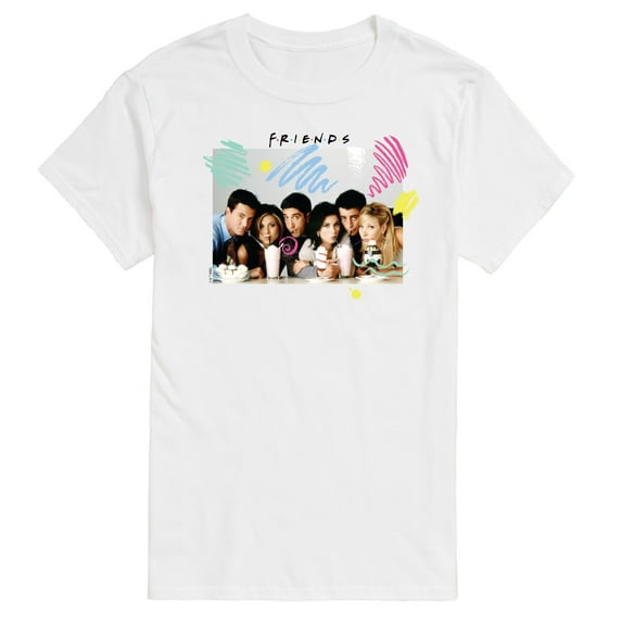 Friends - Retro Milshakes - Men's Short Sleeve Graphic T-Shirt