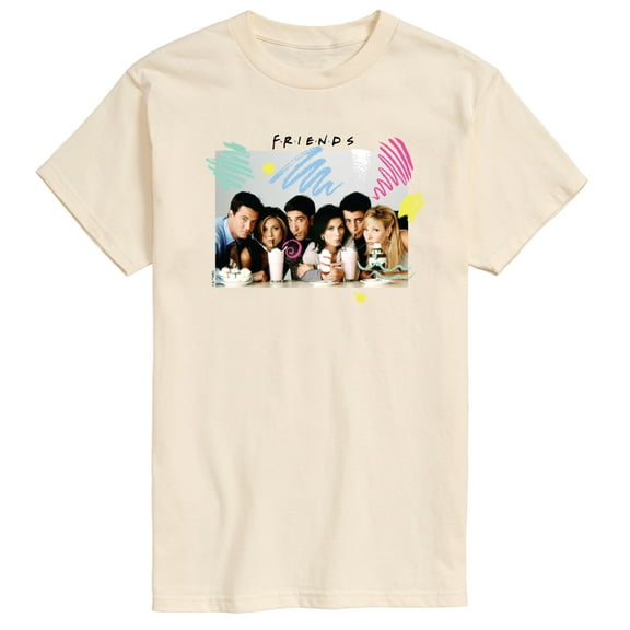 Friends - Retro Milshakes - Men's Short Sleeve Graphic T-Shirt