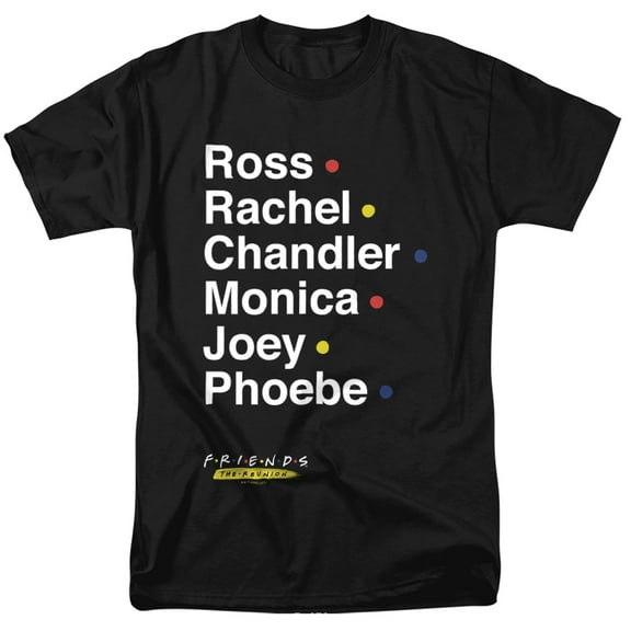 Friends T-Shirt Reunion Names Unisex Graphic Tee For Men & Women