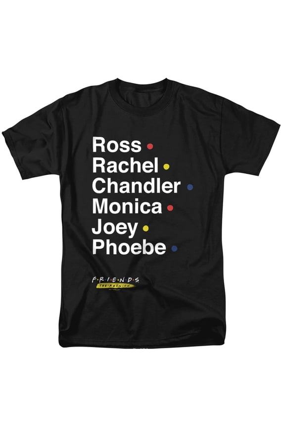 Friends T-Shirt Reunion Names Unisex Graphic Tee For Men & Women
