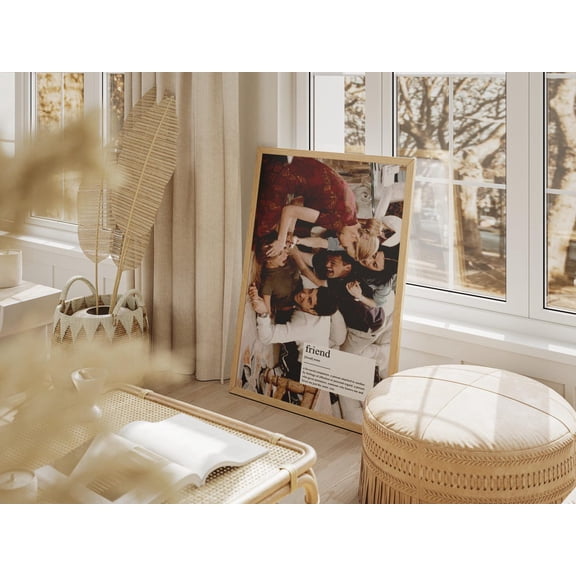 Friends Show Poster 1994 Series Wall Art Poster Art Print Home Decor, Unframed Poster Size 8x12 F03.1.21l471