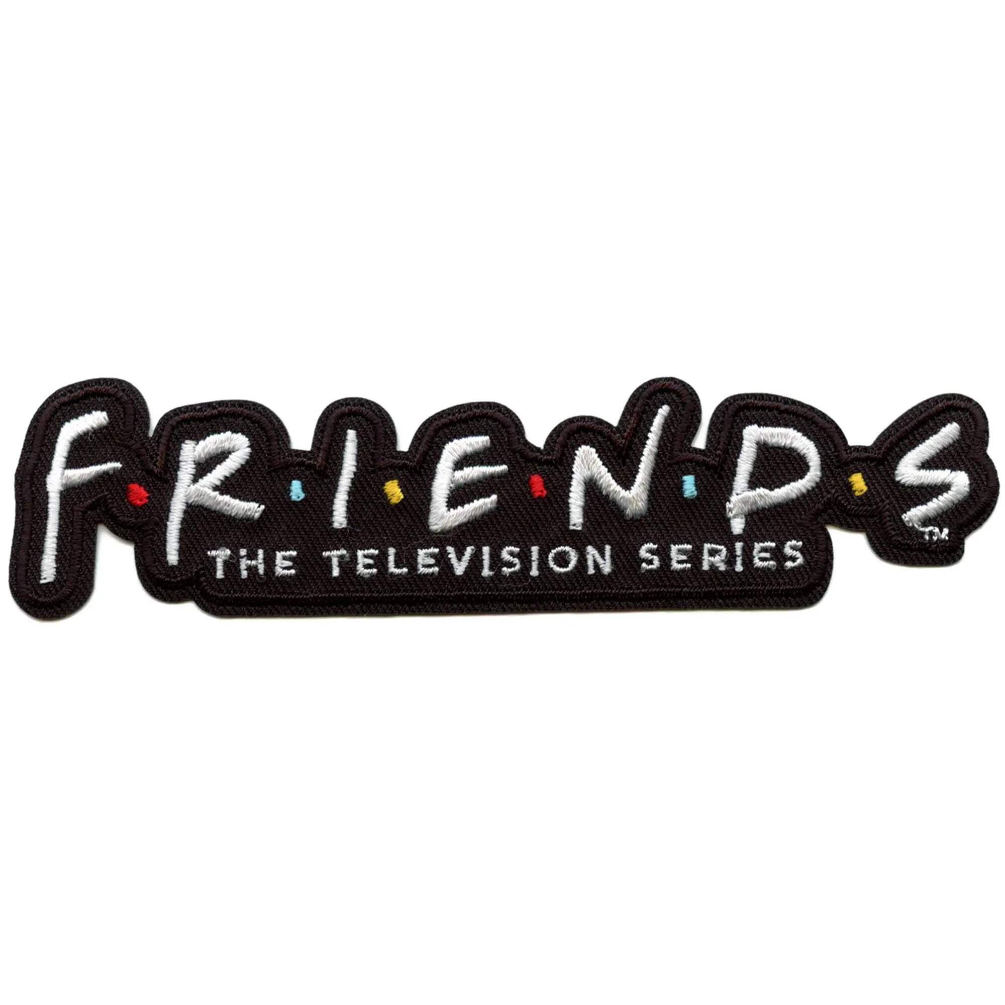Friends Sitcom Main Logo Patch 90s Nostalgia TV Embroidered Iron