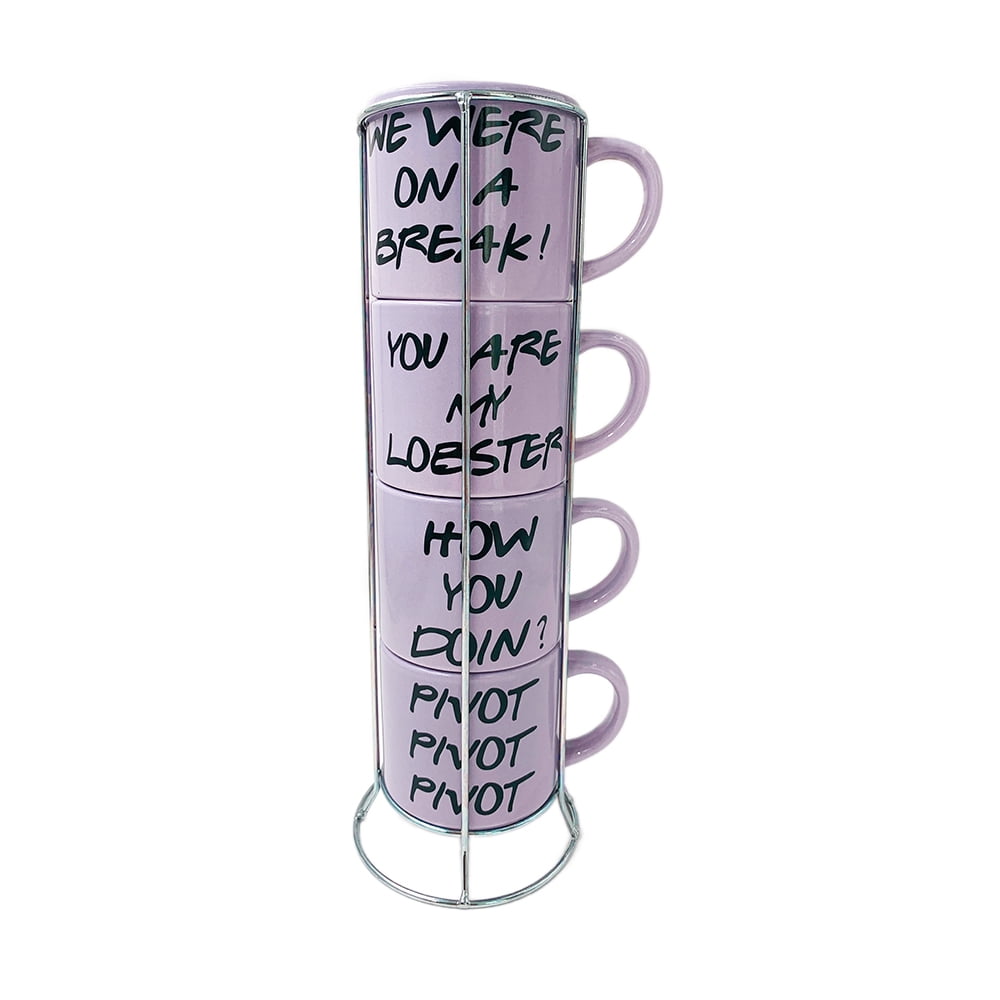 Pila Stackable Coffee Mugs, Set of 2 (10 oz), 10 oz - Kroger