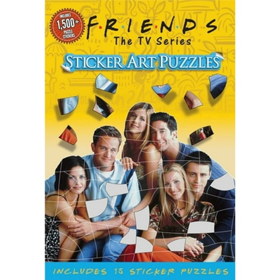 Pre-Owned Friends Sticker Art Puzzles (Paperback) 1684129435 9781684129430