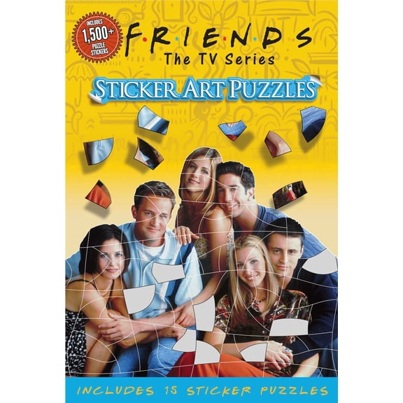 Friends Sticker Art Puzzles (Paperback)