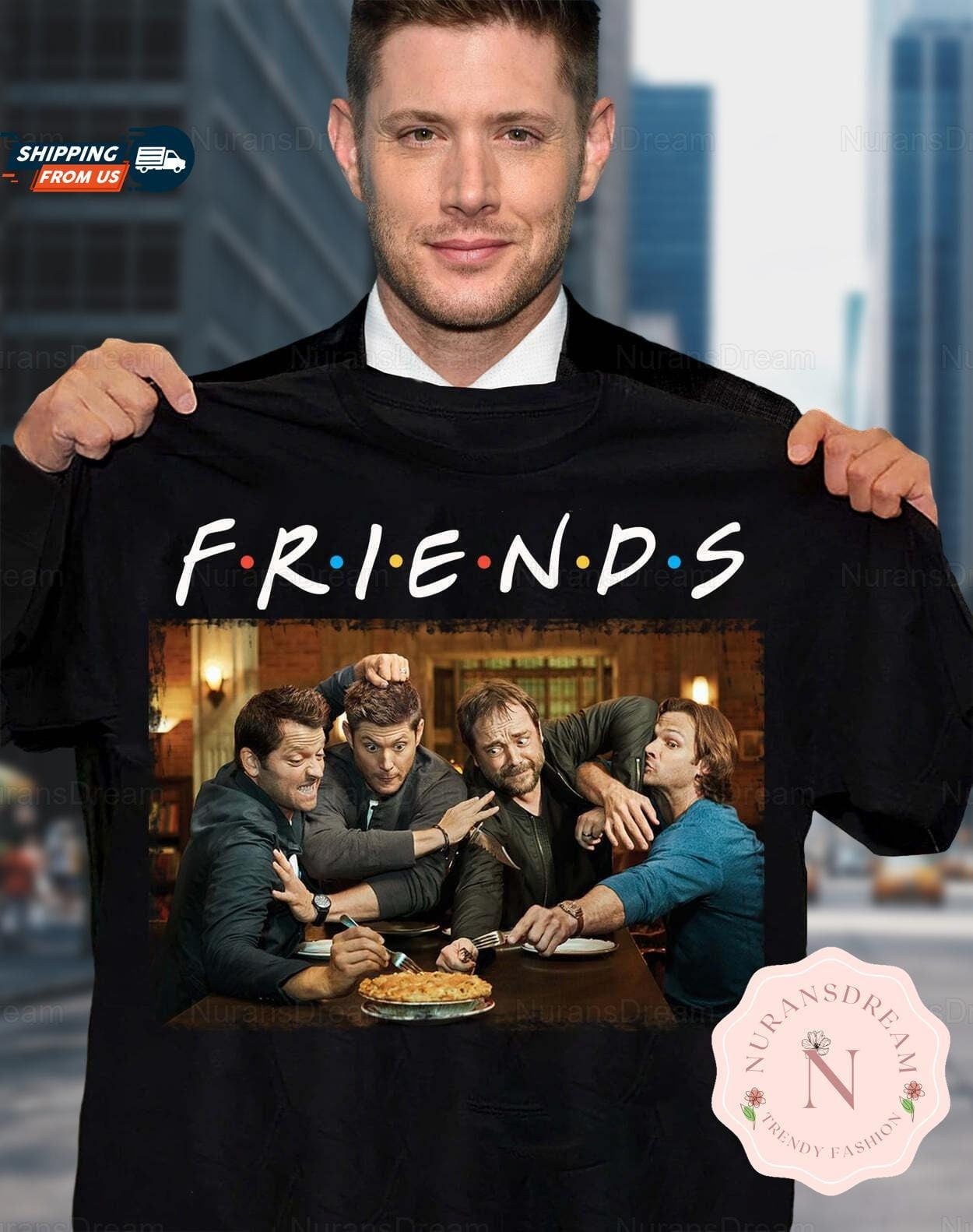 Friends Supernatural Sam Winchester T-Shirt, Sam And Dean Fan Shirt ...