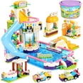 thumbnail image 1 of EXERCISE N PLAY Swimming Pool Building Blocks Set Toy, Gifts for Kids Ages 6-12 (727 Pieces), 1 of 8