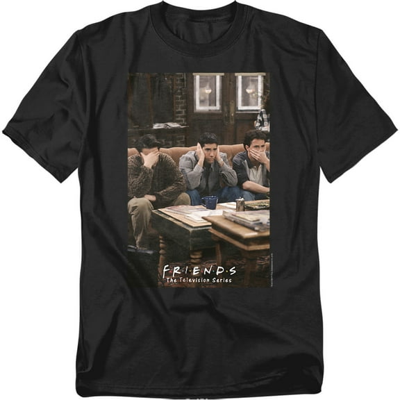 Friends T-Shirt Hear Speak See No Evil Unisex Graphic Tee for Men & Women