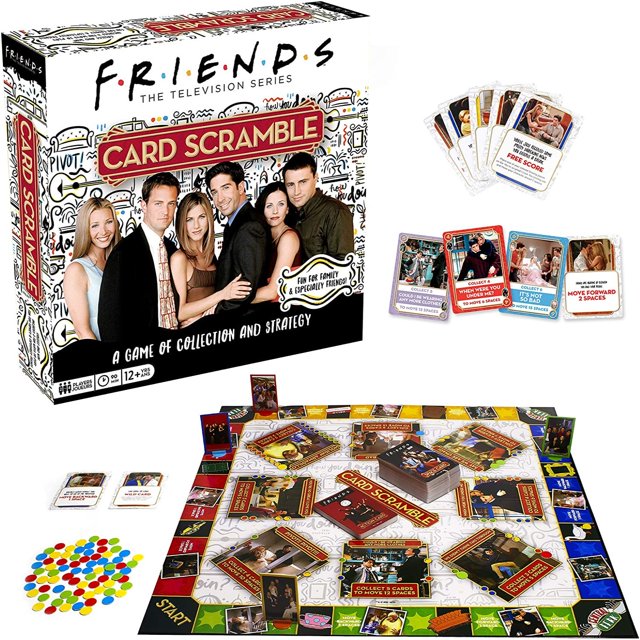 Friends TV Series Card Scramble Board Game - Walmart.com