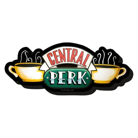 Friends TV Series Central Perk Logo Funky Chunky Magnet